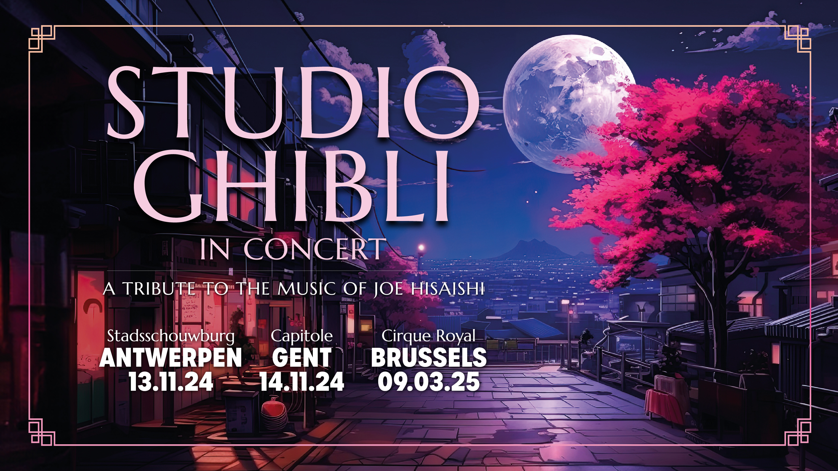 Studio Ghibli In Concert, Un hommage à la musique de Joe Hisaishi