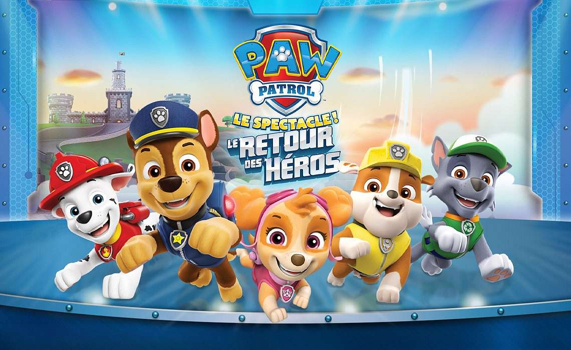 PAT' PATROUILLE, LE SPECTACLE : LE RETOUR DES HÉROS !