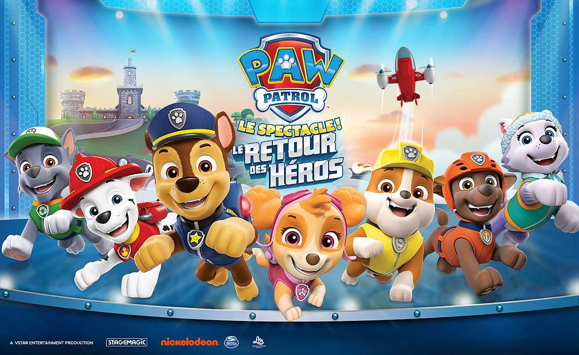 PAT' PATROUILLE, LE SPECTACLE : LE RETOUR DES HÉROS !