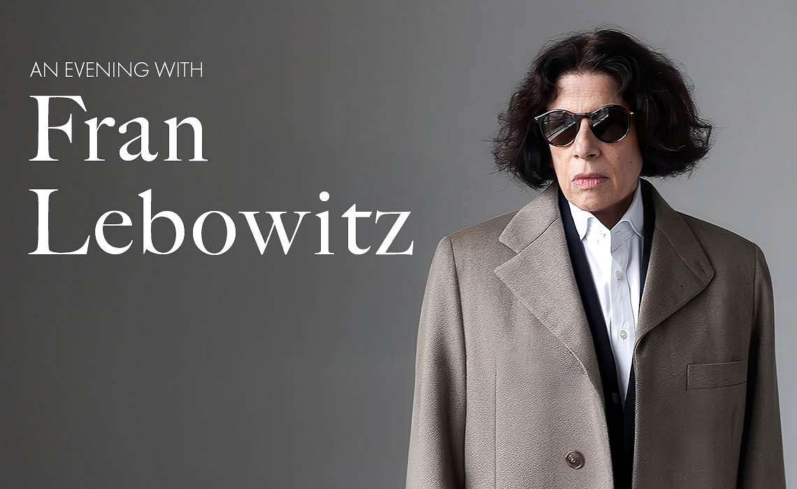An evening with Fran Lebowitz